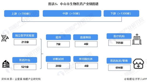 重磅 2023年中山市生物醫藥產業鏈全景圖譜 附產業政策 產業鏈現狀圖譜 產業資源空間布局 產業鏈發展規劃